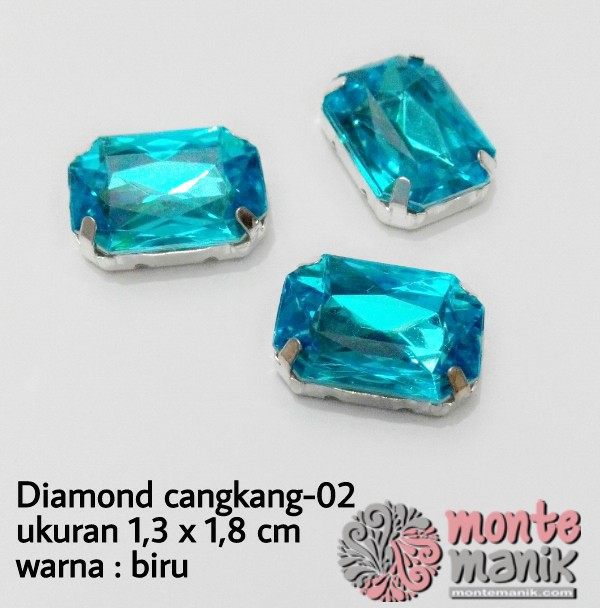Diamond cangkang-02 biru