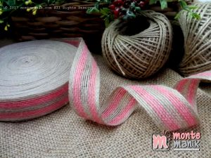 Pita Goni Stripes Pink 2,7cm (GONI-018)