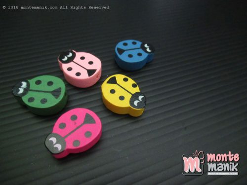 Manik Kayu Cute Ladybugs (MKU-033)