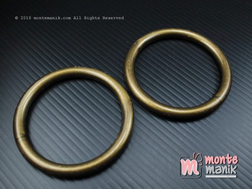 3 Pcs Manik Ring Plastik Bronze 5,5 cm (MPA-080)